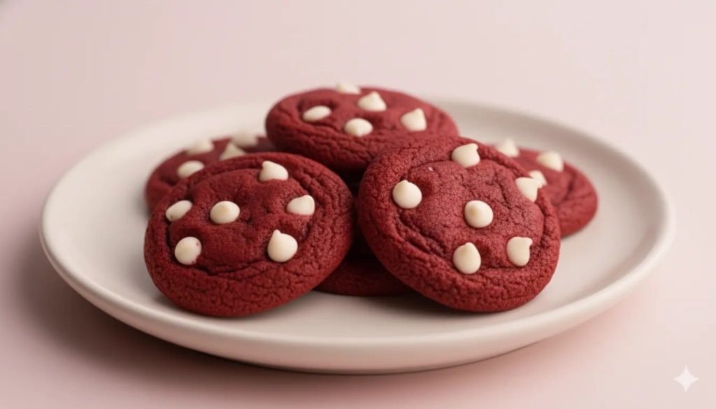 15 - Red Velvet White Chocolate Chunk Cookies